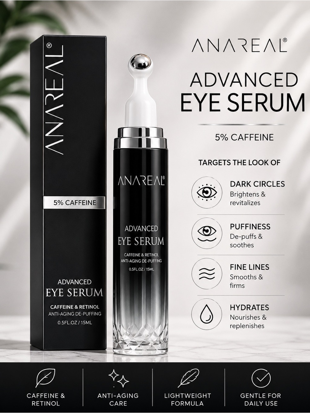 AREA Advanced Eye Serum — Black